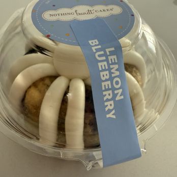Nothing Bundt Cakes - New seasonal flavor / lemon blueberry - Bakeries Near Me - Sunnyvale, California Nothing Bundt Cakes - New seasonal flavor / lemon blueberry - Bakeries Near Me - Sunnyvale, California