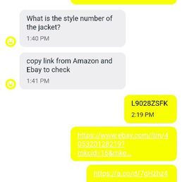 Conversation on the chat option. Took a few days just to get the info, and I never got the info I went in the chat to get! Conversation on the chat option. Took a few days just to get the info, and I never got the info I went in the chat to get!