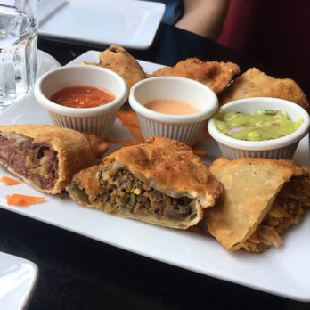 VSPOT - Black bean, Philly, and Colombian empanadas - Vegan Near Me - Brooklyn, New York VSPOT - Black bean, Philly, and Colombian empanadas - Vegan Near Me - Brooklyn, New York