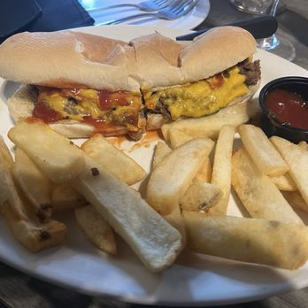 Jcs Steakhouse - Cheeseburger biggie and fries - Steakhouses Near Me - Wahoo, Nebraska Jcs Steakhouse - Cheeseburger biggie and fries - Steakhouses Near Me - Wahoo, Nebraska