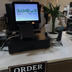 Bamboo - Ordering station inside
