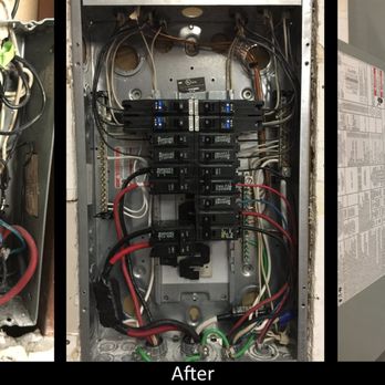 Glo Electric - The before and after photo. - Electricians Near Me - Hayward, California Glo Electric - The before and after photo. - Electricians Near Me - Hayward, California