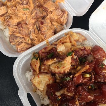 Ono Seafood - Spicy Ahi, Shoyu Tako, Shoyu Ahi - Seafood Near Me - Honolulu, Hawaii