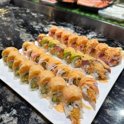 Toye Roll, kabuki, spicy cowboy, angel roll