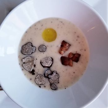 Vivo Kitchen - Golden potato | Pork croutons | Black truffles - Italian Near Me - Sewickley, Pennsylvania Vivo Kitchen - Golden potato | Pork croutons | Black truffles - Italian Near Me - Sewickley, Pennsylvania