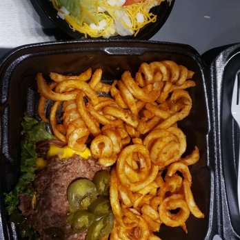 Country Cafe - Tracy - Burger, curly fries, chefs salad. Yum! - Desserts Near Me - Tracy, Missouri Country Cafe - Tracy - Burger, curly fries, chefs salad. Yum! - Desserts Near Me - Tracy, Missouri