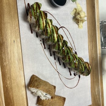Raw Ingredients - Lobster roll and inari nigiri - Sushi Bars Near Me - Tybee Island, Georgia
