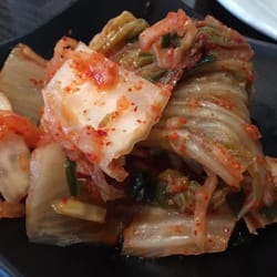 Wokooshii - Yum - fresh kimchi! I haven't had anything this good since being in NYC