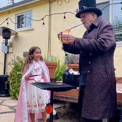 Rich Freeman - Magic Castle Magician - This performance was at a bridal shower and this was the youngest member so I performed something special for her.