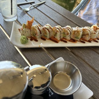 Starfish - Mango Lobster Macadamia Roll - Asian Fusion Near Me - Laguna Beach, California Starfish - Mango Lobster Macadamia Roll - Asian Fusion Near Me - Laguna Beach, California