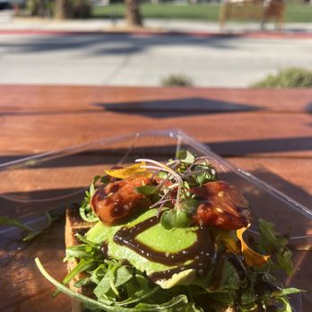 Main Street Coffee - Avocado Toast. The Avocado was so perfectly ripe, I had to go back inside and let them know how amazing the toast was! - Coffee & Tea Near Me - La Quinta, California Main Street Coffee - Avocado Toast. The Avocado was so perfectly ripe, I had to go back inside and let them know how amazing the toast was! - Coffee & Tea Near Me - La Quinta, California