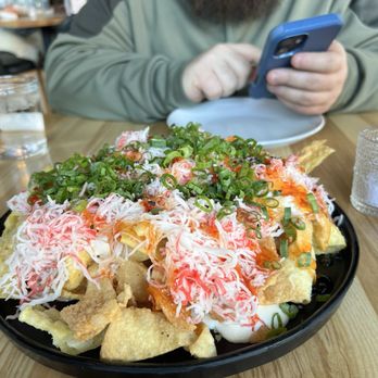 Rak Thai - Crab Cheese Nachos - Thai Near Me - Grand Rapids, Michigan