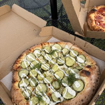 Cosa Pizza - Pickle pizza - Pizza Near Me - Chincoteague, Virginia