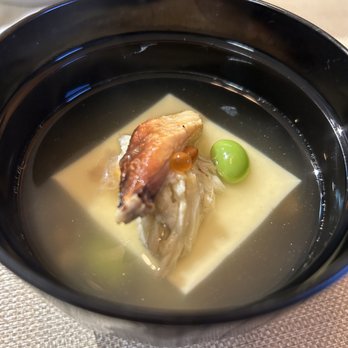 Nakagawa Japanese Restaurant - Soup with tofu and crab - Sushi Bars Near Me - Bothell, Washington