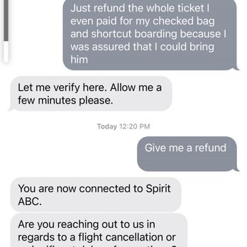 Spirit Airlines - I just wanted my fucking refund and they kept reconnecting me to a different agent every time - Airlines Near Me - Oakland, California Spirit Airlines - I just wanted my fucking refund and they kept reconnecting me to a different agent every time - Airlines Near Me - Oakland, California