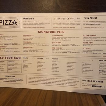 Little Star Pizza - Menu 2 of 2 - Pizza Near Me - San Francisco, California