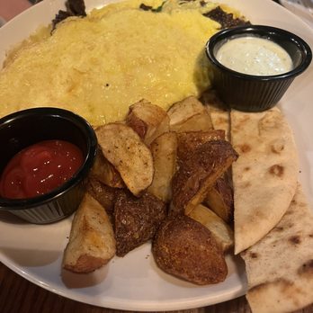 Cobblestone Zionsville - Gyro Brunch Omelette. - Bars Near Me - Zionsville, Indiana