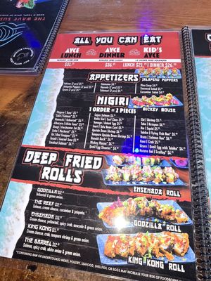 Menu photo 1 The Wave Sushi & Bar Reno, NV