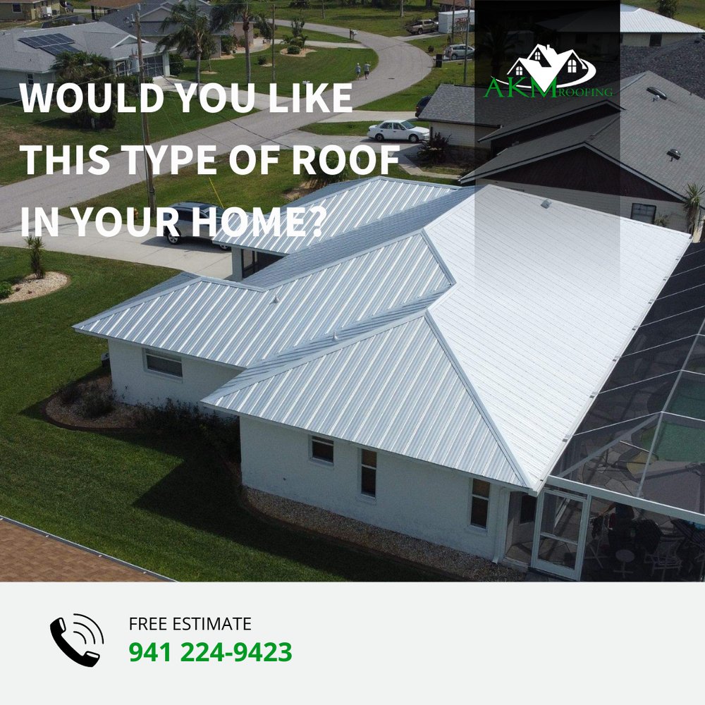 Slide of AKM Roofing