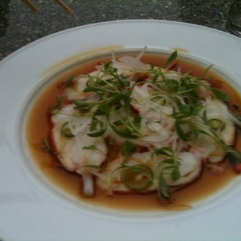 Yellowtail Japanese Restaurant & Lounge - Lobster Carpaccio with sweet shaved onion, cilantro and ponzu - Japanese Near Me - Las Vegas, Nevada