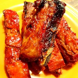 Husband enjoyed Ribs.