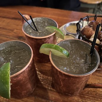 Blatt Beer & Table - three moscow mules - Gastropubs Near Me - Omaha, Nebraska