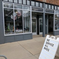 The Cargo Bike Shop - Our storefront on Willy St. Look for us next to Batch Bakehouse.