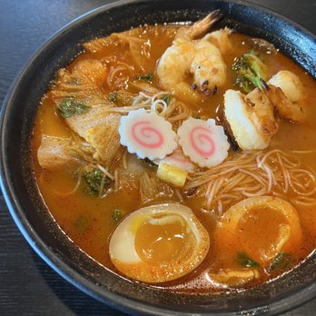 Wild Ginger - Tom Yum Noodle Soup with Shrimp - Asian Fusion Near Me - Columbus, Ohio