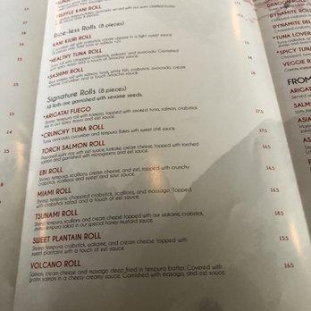 Arigatai Sushi - Menu - Japanese Near Me - North Miami, Florida