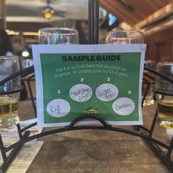 Adirondack Pub & Brewery - High Peaks Distillery flight