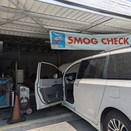 Getting my smog in. They took me right away! Getting my smog in. They took me right away!