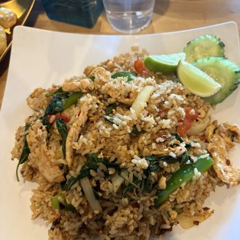 Thai Pasta Cuisine - 47.Spicy Basil Fried Rice - Thai Near Me - Beaverton, Oregon Thai Pasta Cuisine - 47.Spicy Basil Fried Rice - Thai Near Me - Beaverton, Oregon