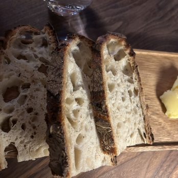 L'Avant Garde - Bread (from Christophe) and cold butter - French Near Me - Washington, DC, District of Columbia