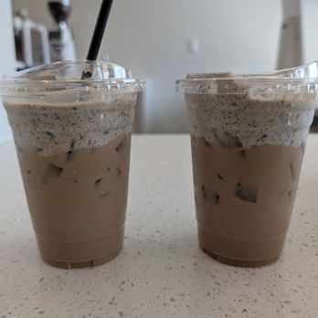 Mokka Coffee - Sesame foam coffee & sesame foam latte, look & taste exactly the same. Think they misread the order & made 2 of the same drink - Coffee & Tea Near Me - Bellflower, California Mokka Coffee - Sesame foam coffee & sesame foam latte, look & taste exactly the same. Think they misread the order & made 2 of the same drink - Coffee & Tea Near Me - Bellflower, California