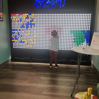 Bloom Pediatric Dentistry - Fun new light wall in the waiting area - Pediatric Dentists Near Me - Chandler, Arizona