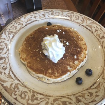 Another Broken Egg Cafe - Lemon blueberry pancakes, yum! - Breakfast & Brunch Near Me - Indianapolis, Indiana