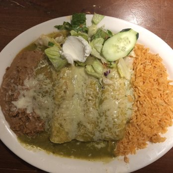 La Herradura - Three chicken enchiladas - Mexican Near Me - Tucson, Arizona La Herradura - Three chicken enchiladas - Mexican Near Me - Tucson, Arizona