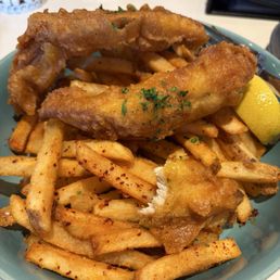 Fish and chips Fish and chips
