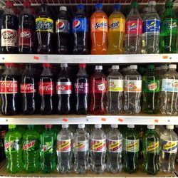 Sunnyside Convenience - Soda selection.