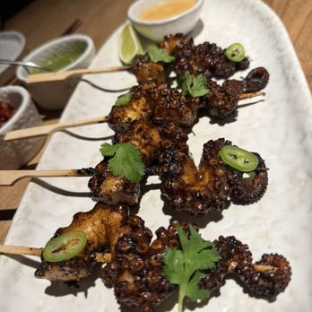 Manta - Octopus skewers - Mexican Near Me - Cabo San Lucas, BCS