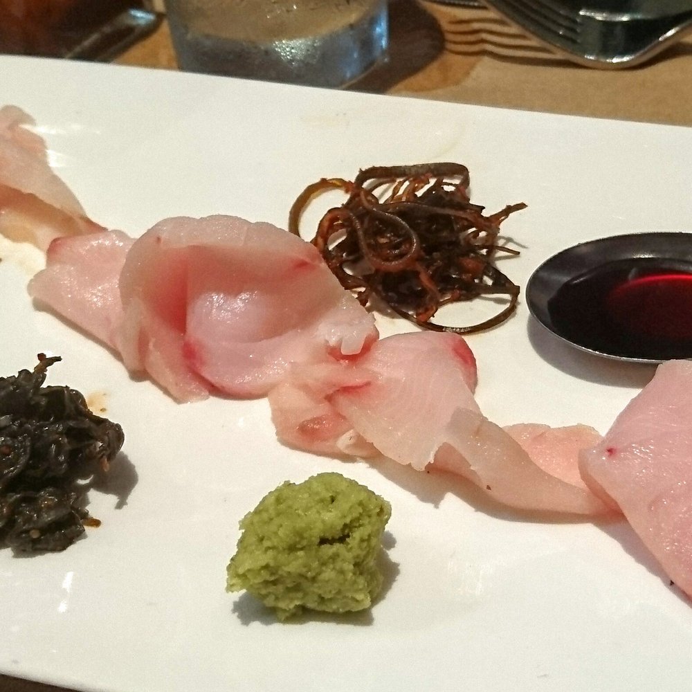 Boucherie - Hamachi Sashimi ($13) - 3 stars. A bit bland, and the fish's texture was a hard. Sat 2016-04-30 - Barbeque Near Me - New Orleans, Louisiana Boucherie - Hamachi Sashimi ($13) - 3 stars. A bit bland, and the fish's texture was a hard. Sat 2016-04-30 - Barbeque Near Me - New Orleans, Louisiana