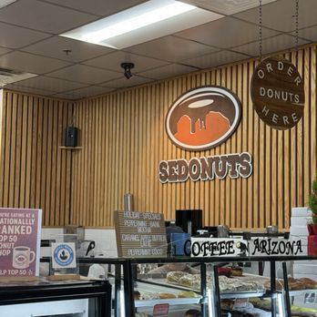 Sedonuts And Coffee - Bar area - Donuts Near Me - Sedona, Arizona Sedonuts And Coffee - Bar area - Donuts Near Me - Sedona, Arizona