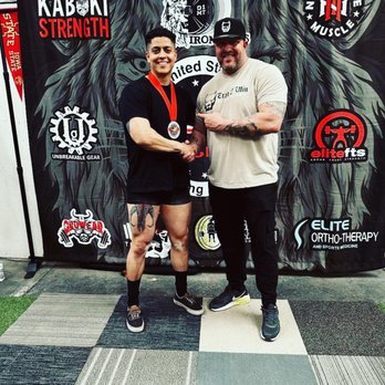Lyft Station - Big Mike with Jaime, one of his clients for powerlifting! - Gyms Near Me - Farmington, New Mexico