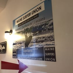 Maine Surfers Union - It's upstairs and is open later than the restaurant below