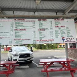 Fast Eddy's - Menu and outside only seating