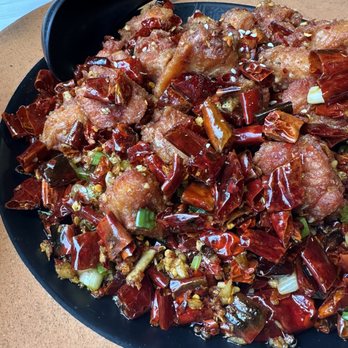 Chuan House - Deep Fried Chicken with Dried Chili Pepper - Noodles Near Me - Seattle, Washington