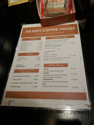 Menu photo 2 Aksum Coffee House Brussels, BRU Menu photo 2 Aksum Coffee House Brussels, BRU