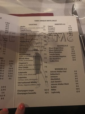 Menu photo 4 Smoke Paris, 75 Menu photo 4 Smoke Paris, 75
