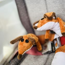 FLYIT Academy - Little Prince foxes on first solo--daughter and I each keep one with us when I'm flying.