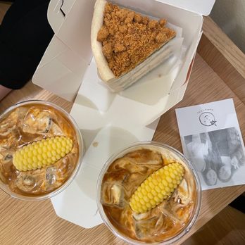 Harucake - Soosoo latte and injeolmi cake! - Coffee & Tea Near Me - Los Angeles, California Harucake - Soosoo latte and injeolmi cake! - Coffee & Tea Near Me - Los Angeles, California